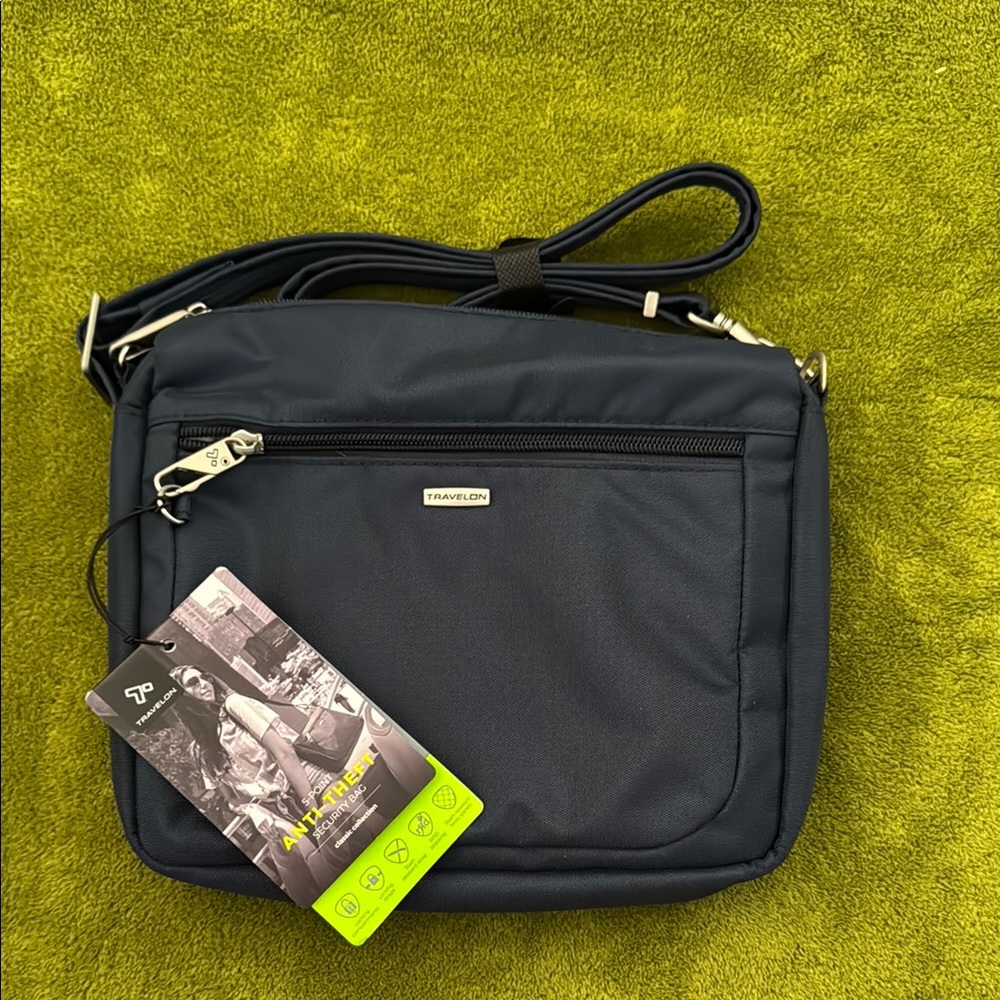 Travelon Navy Crossbody Bag